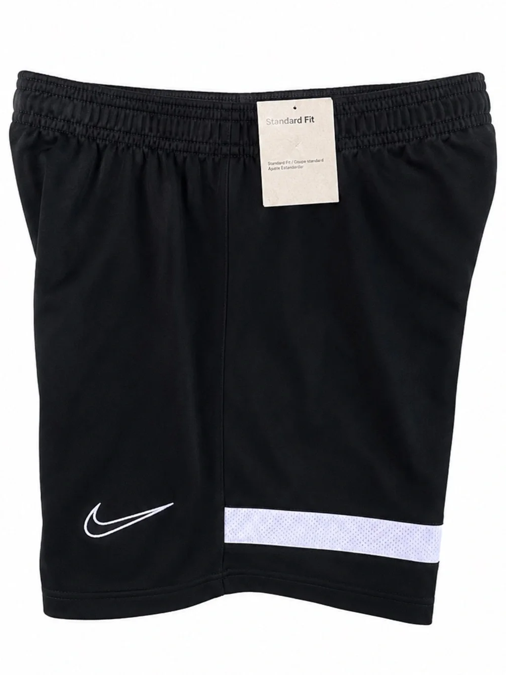 Nike Dri-FIT Youth Athletic FC Soccer Striker Shorts Black White Medium NWT